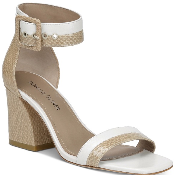 NEW..! Donald J Pliner Watson Heel Sandals Sz 7 - Picture 8 of 8